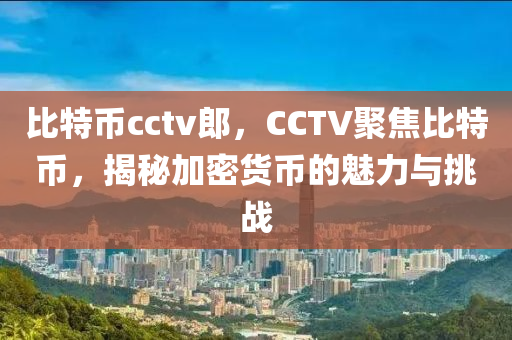 比特幣cctv郎，CCTV聚焦比特幣，揭秘加密貨幣的魅力與挑戰(zhàn)