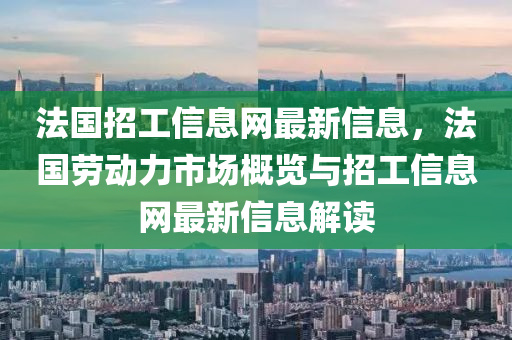 法國招工信息網(wǎng)最新信息，法國勞動力市場概覽與招工信息網(wǎng)最新信息解讀