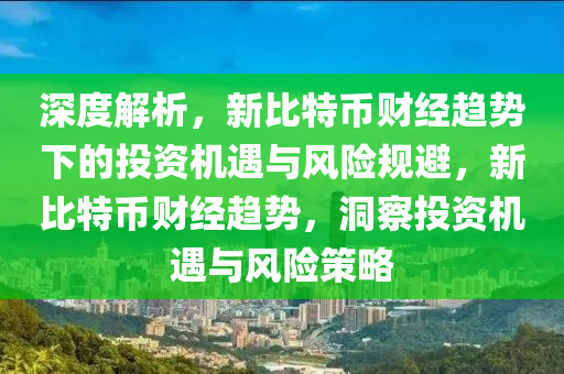 深度解析，新比特幣財經(jīng)趨勢下的投資機(jī)遇與風(fēng)險規(guī)避，新比特幣財經(jīng)趨勢，洞察投資機(jī)遇與風(fēng)險策略