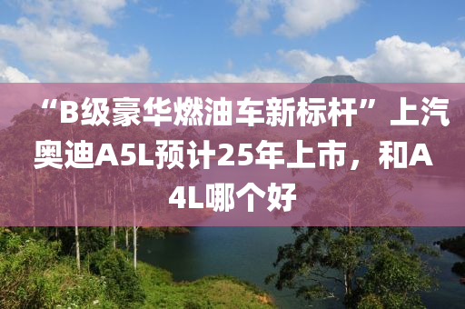 “B級豪華燃油車新標(biāo)桿”上汽奧迪A5L預(yù)計25年上市，和A4L哪個好