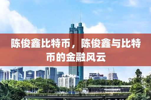 陳俊鑫比特幣，陳俊鑫與比特幣的金融風(fēng)云