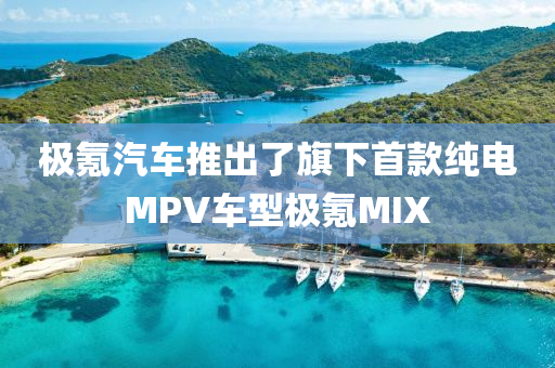 極氪汽車推出了旗下首款純電MPV車型極氪MIX