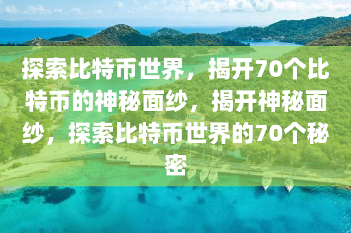 探索比特幣世界，揭開70個比特幣的神秘面紗，揭開神秘面紗，探索比特幣世界的70個秘密