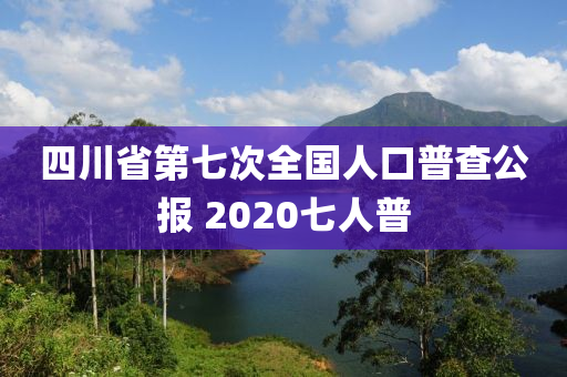 四川省第七次全國人口普查公報 2020七人普