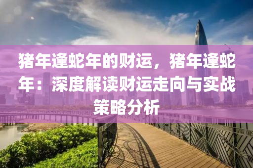 豬年逢蛇年的財運，豬年逢蛇年：深度解讀財運走向與實戰(zhàn)策略分析