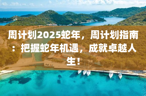 周計(jì)劃2025蛇年，周計(jì)劃指南：把握蛇年機(jī)遇，成就卓越人生！