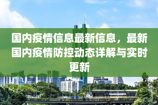 國內(nèi)疫情信息最新信息，最新國內(nèi)疫情防控動態(tài)詳解與實(shí)時(shí)更新