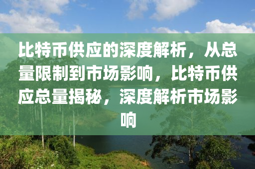 比特幣供應(yīng)的深度解析，從總量限制到市場影響，比特幣供應(yīng)總量揭秘，深度解析市場影響