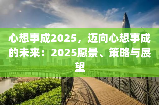 心想事成2025，邁向心想事成的未來(lái)：2025愿景、策略與展望