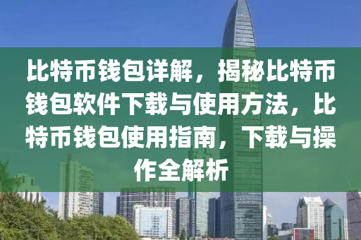 比特幣錢包詳解，揭秘比特幣錢包軟件下載與使用方法，比特幣錢包使用指南，下載與操作全解析