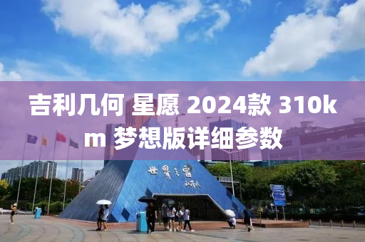 吉利幾何 星愿 2024款 310km 夢想版詳細(xì)參數(shù)