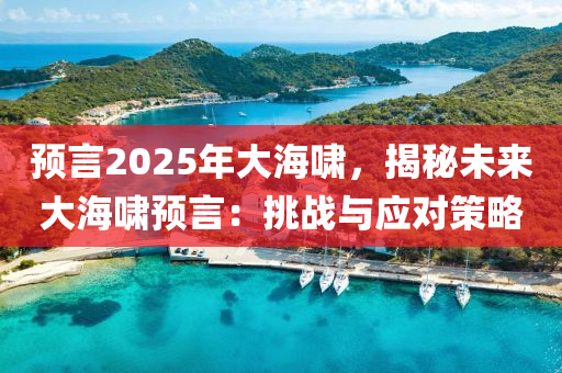 預(yù)言2025年大海嘯，揭秘未來大海嘯預(yù)言：挑戰(zhàn)與應(yīng)對策略