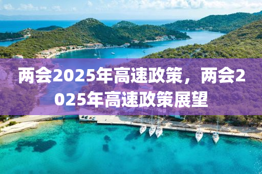 兩會(huì)2025年高速政策，兩會(huì)2025年高速政策展望