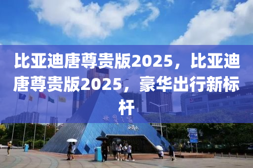 比亞迪唐尊貴版2025，比亞迪唐尊貴版2025，豪華出行新標(biāo)桿