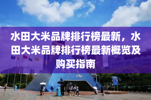 水田大米品牌排行榜最新，水田大米品牌排行榜最新概覽及購(gòu)買指南