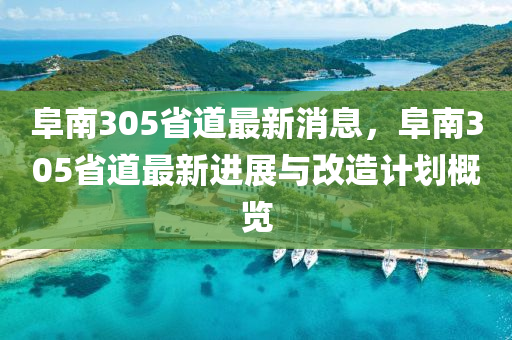 阜南305省道最新消息，阜南305省道最新進(jìn)展與改造計劃概覽