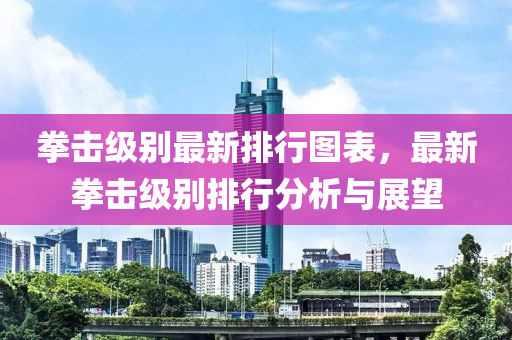 拳擊級別最新排行圖表，最新拳擊級別排行分析與展望