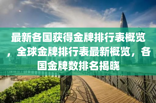 最新各國獲得金牌排行表概覽，全球金牌排行表最新概覽，各國金牌數(shù)排名揭曉