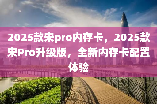 2025款宋pro內(nèi)存卡，2025款宋Pro升級版，全新內(nèi)存卡配置體驗