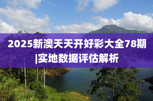 2025新澳天天開(kāi)好彩大全78期|實(shí)地?cái)?shù)據(jù)評(píng)估解析