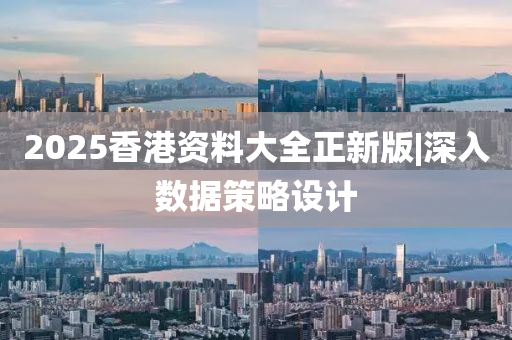 2025香港資料大全正新版|深入數據策略設計