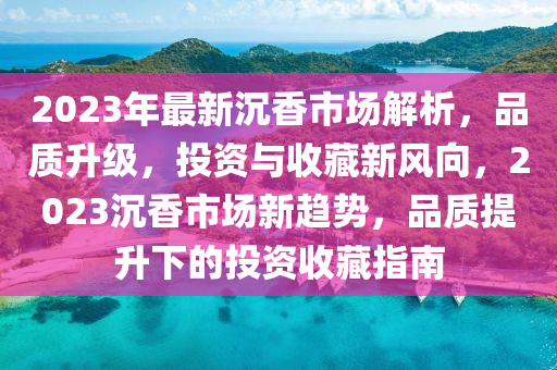 2023年最新沉香市場解析，品質(zhì)升級，投資與收藏新風向，2023沉香市場新趨勢，品質(zhì)提升下的投資收藏指南