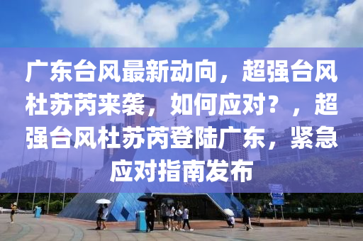 廣東臺風(fēng)最新動向，超強臺風(fēng)杜蘇芮來襲，如何應(yīng)對？，超強臺風(fēng)杜蘇芮登陸廣東，緊急應(yīng)對指南發(fā)布