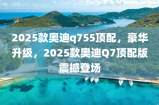 2025款?yuàn)W迪q755頂配，豪華升級，2025款?yuàn)W迪Q7頂配版震撼登場