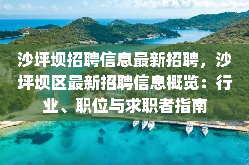 沙坪壩招聘信息最新招聘，沙坪壩區(qū)最新招聘信息概覽：行業(yè)、職位與求職者指南