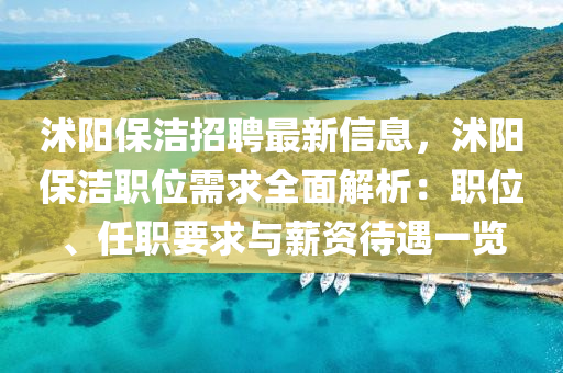 沭陽保潔招聘最新信息，沭陽保潔職位需求全面解析：職位、任職要求與薪資待遇一覽