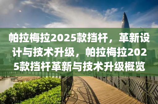 帕拉梅拉2025款擋桿，革新設(shè)計與技術(shù)升級，帕拉梅拉2025款擋桿革新與技術(shù)升級概覽