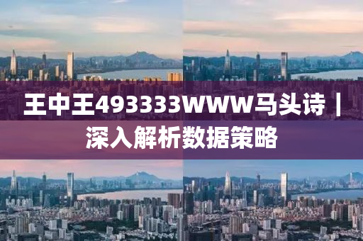 王中王493333WWW馬頭詩｜深入解析數(shù)據(jù)策略