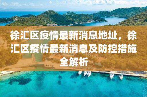 徐匯區(qū)疫情最新消息地址，徐匯區(qū)疫情最新消息及防控措施全解析