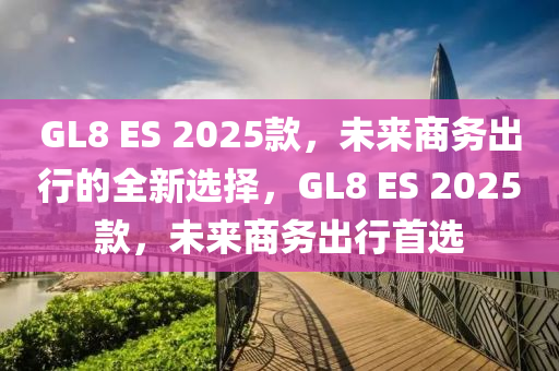 GL8 ES 2025款，未來商務(wù)出行的全新選擇，GL8 ES 2025款，未來商務(wù)出行首選