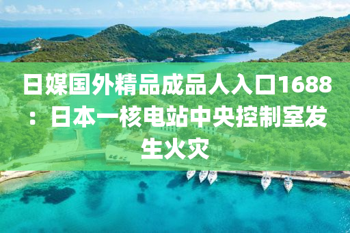 日媒國外精品成品人入口1688：日本一核電站中央控制室發(fā)生火災