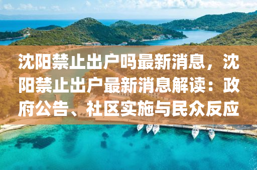 沈陽禁止出戶嗎最新消息，沈陽禁止出戶最新消息解讀：政府公告、社區(qū)實(shí)施與民眾反應(yīng)