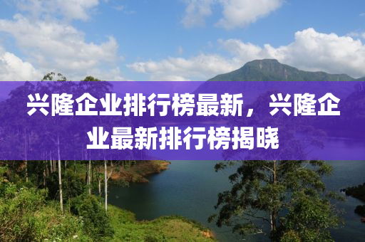 興隆企業(yè)排行榜最新，興隆企業(yè)最新排行榜揭曉