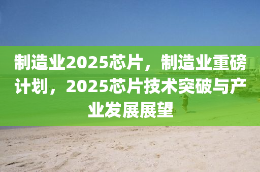 制造業(yè)2025芯片，制造業(yè)重磅計(jì)劃，2025芯片技術(shù)突破與產(chǎn)業(yè)發(fā)展展望