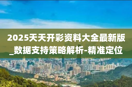 2025天天開彩資料大全最新版_數(shù)據(jù)支持策略解析-精準(zhǔn)定位