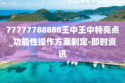 77777788888王中王中特亮點(diǎn)_功能性操作方案制定-即時資訊