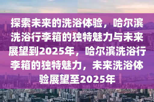 探索未來的洗浴體驗(yàn)，哈爾濱洗浴行李箱的獨(dú)特魅力與未來展望到2025年，哈爾濱洗浴行李箱的獨(dú)特魅力，未來洗浴體驗(yàn)展望至2025年