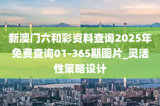 新澳門六和彩資料查詢2025年免費查詢01-365期圖片_靈活性策略設(shè)計