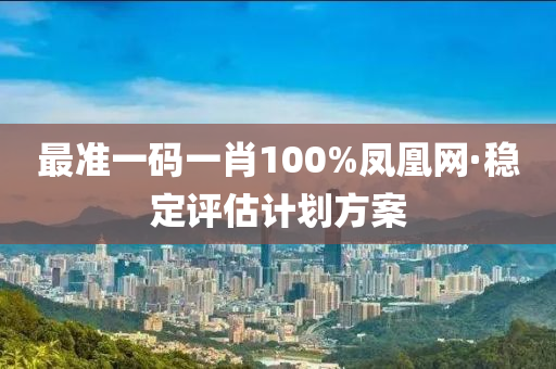 最準(zhǔn)一碼一肖100%鳳凰網(wǎng)·穩(wěn)定評估計劃方案