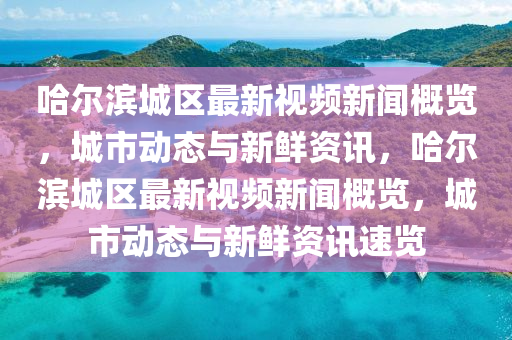 哈爾濱城區(qū)最新視頻新聞概覽，城市動(dòng)態(tài)與新鮮資訊，哈爾濱城區(qū)最新視頻新聞概覽，城市動(dòng)態(tài)與新鮮資訊速覽