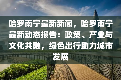 哈羅南寧最新新聞，哈羅南寧最新動態(tài)報告：政策、產(chǎn)業(yè)與文化共融，綠色出行助力城市發(fā)展