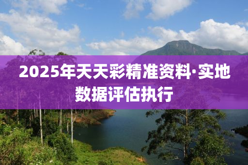 2025年天天彩精準(zhǔn)資料·實(shí)地?cái)?shù)據(jù)評(píng)估執(zhí)行