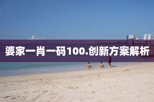 婆家一肖一碼100.創(chuàng)新方案解析