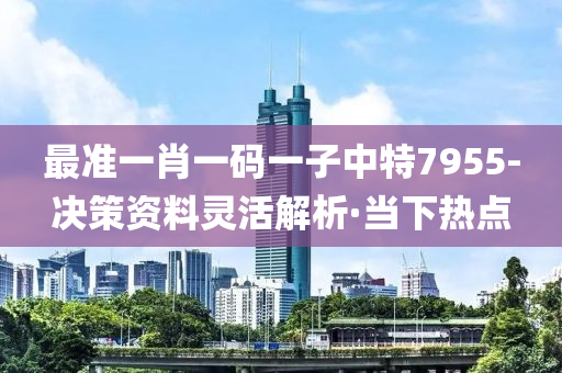 最準(zhǔn)一肖一碼一子中特7955-決策資料靈活解析·當(dāng)下熱點(diǎn)