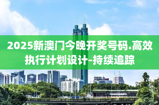 2025新澳門今晚開獎號碼.高效執(zhí)行計劃設(shè)計-持續(xù)追蹤