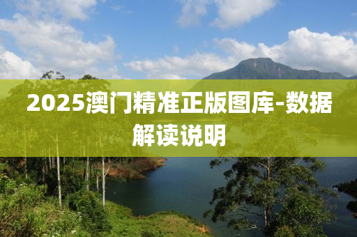 2025澳門精準(zhǔn)正版圖庫(kù)-數(shù)據(jù)解讀說明